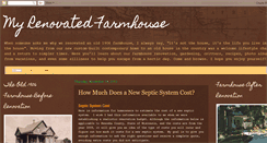 Desktop Screenshot of myrenovatedfarmhouse.com